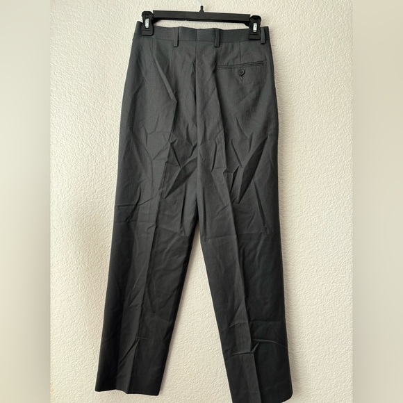 Formal grey striped pants boys size 16 - Picture 4 of 4